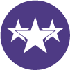 Three star icon