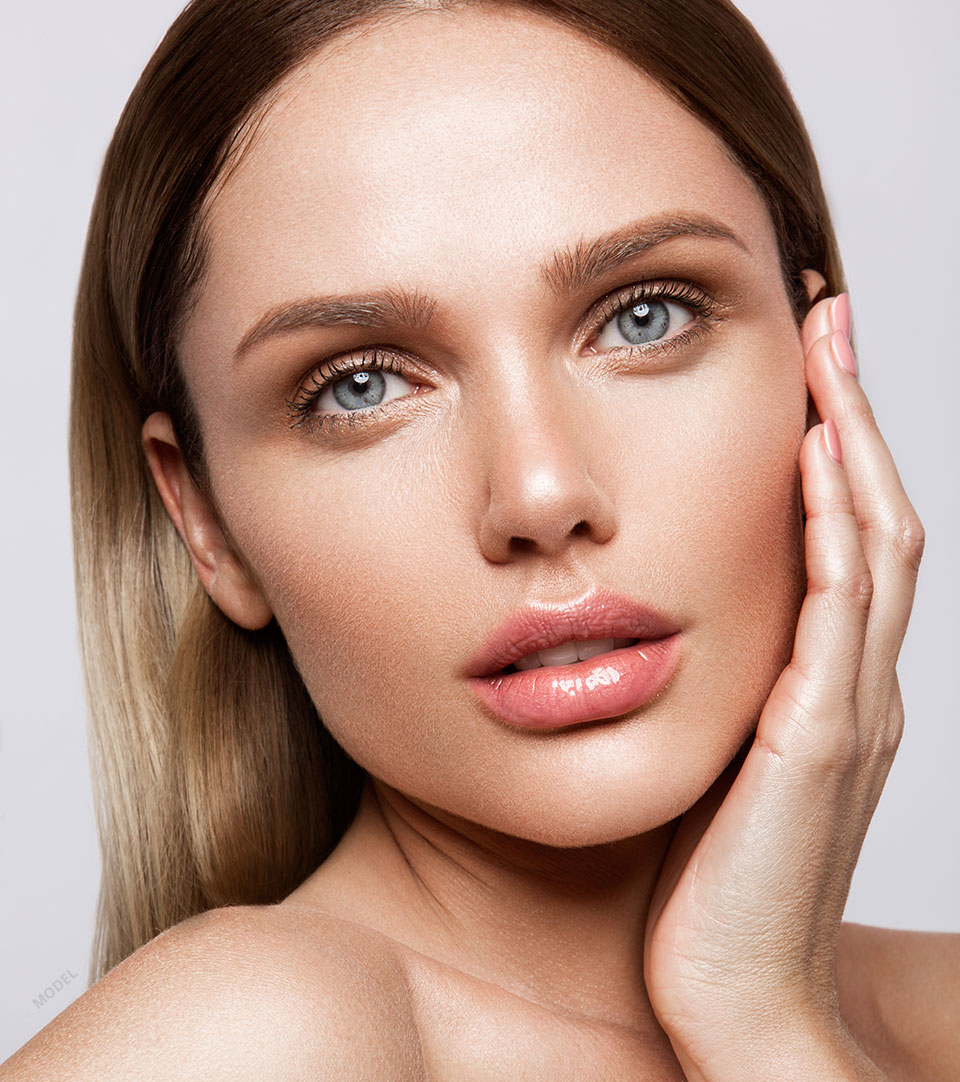 Woman face model - botox in philadelphia