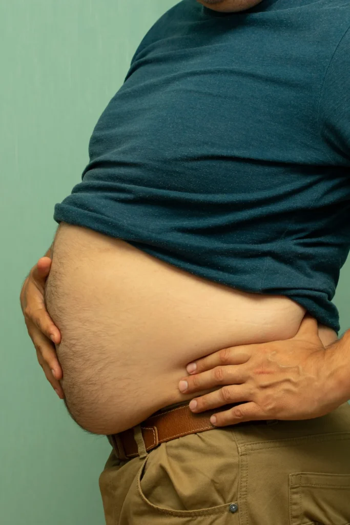 beer belly men tummy tuck