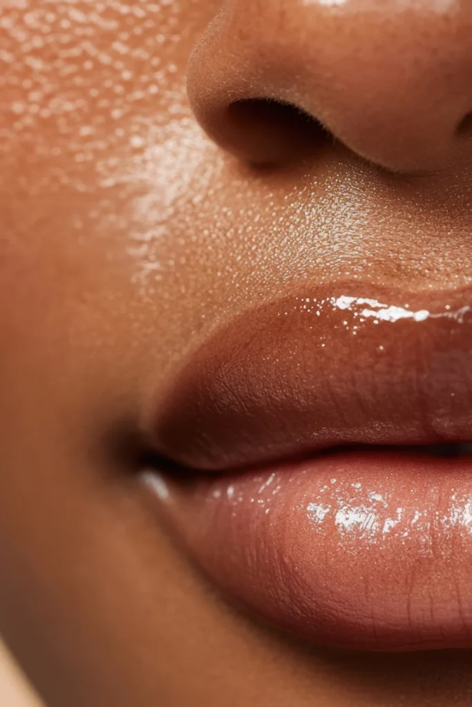 healthy beautiful lips
