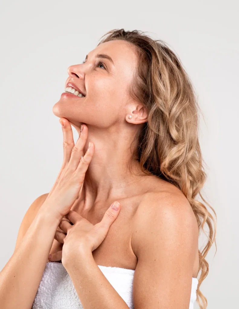 woman's skin