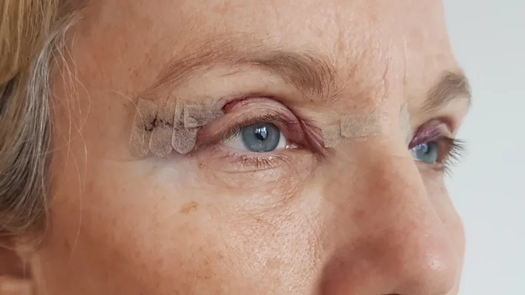 blepharoplasty recovery time